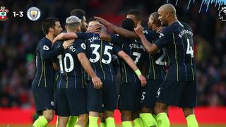 Manchester City venció 3-1 a Southampton por la Premier League | VIDEO