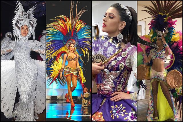 Los trajes típicos más distintivos de Miss Universo 2019. (Foto: Agencias)