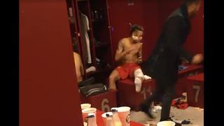 Neymar recibió tortazo en la cara y así reaccionó (VIDEO)