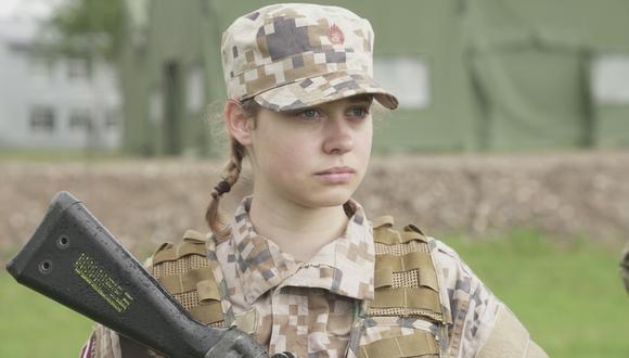 La guerra en Ucrania ha movilizado a muchos jovenes que se presentan como voluntarios para la Guardia Nacional de Letonia.
