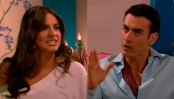 Ana Brenda y David Zepeda en "Sortilegio". Ambos interpretaron a los villanos de la telenovela (Foto: Televisa)