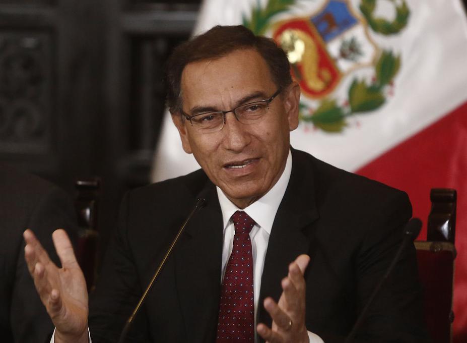 El presidente de la República, Martín Vizcarra, evitó comentar sobre la decisión de dictar detención preliminar contra Keiko Fujimori por parte del Poder Judicial. (Foto: USI)