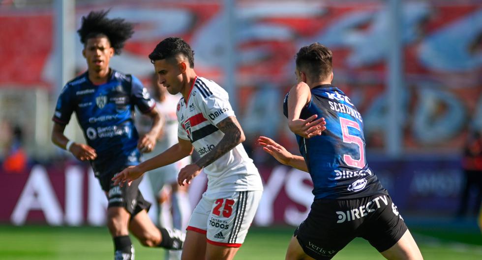 Independiente y Sao Paulo se vieron las caras por la final de la Copa Sudamericana 2022. Fuente: EFE