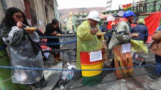 Bolivia: opositores “custodian” los alrededores del palacio de Gobierno en el primer día sin Evo Morales | FOTOS