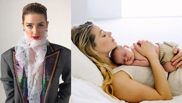 Amber Heard se convirtió en madre de una niña. (Foto: Instagram)