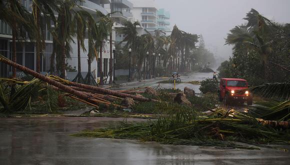Se estima que los gastos tras el paso de Irma se eleven hasta los US$100.000 millones. Mientras que Harvey es considerado el desastre climático más costoso en la historia de EE.UU. (AFP)