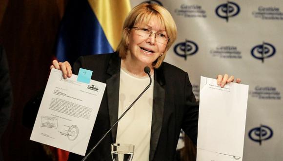 La ex fiscal Luisa Ortega fue destituida por la Asamblea Constituyente de Maduro en Venezuela. (Foto: EFE)