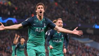 Manchester City vs. Tottenham: el gol de cadera de Llorente para decretar el 4-3 de los Spurs | VIDEO