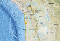 Sismo de 5.7 grados con epicentro en Chile remeció Tacna