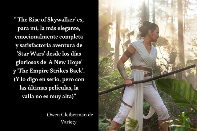 "Star Wars: The Rise of Skywalker" se estrena este 19 de diciembre. (Foto: Lucasfilm)