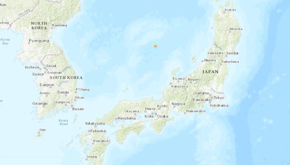 Terremoto de magnitud de 6,1 sacude la costa de Japón pero no hay riesgo de tsunami. (USGS).