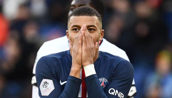 Kylian Mbappé debutó con la camiseta del PSG en el 2017.