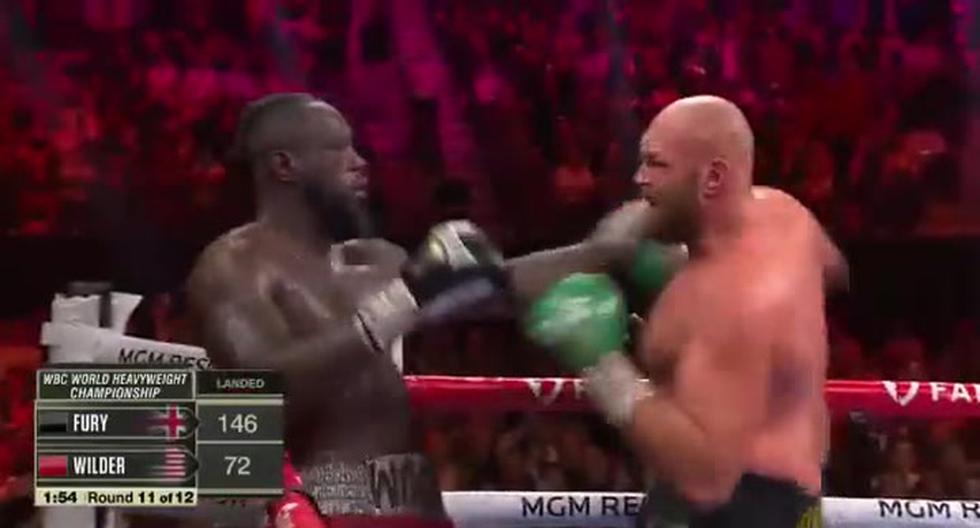 This was the brutal knockout of Tyson Fury to Deontay Wilder |  VIDEO