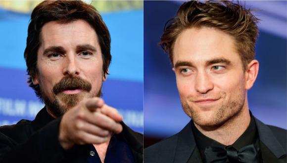 Christian Bale respalda elección de Robert Pattinson como el nuevo Batman. (Foto: AFP)