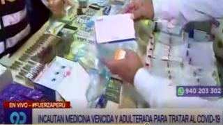 Incautan medicinas bambas para el tratamiento de enfermedades como el COVID-19 | VIDEO