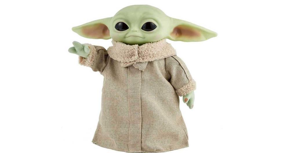 El niño con movimientos reales (Baby Grogu Control) de Mattel es uno de los mejores juguetes basados en este nuevo personaje de la saga de "Star Wars", que está disponible en el mercado local.