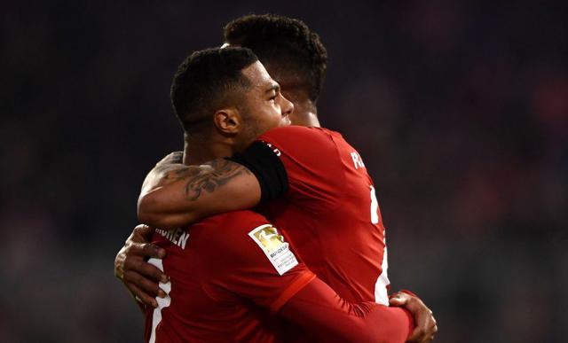 Estas fueron las mejores imágenes del duelo entre Bayern Múnich vs. Paderborn por la jornada 23 de la Bundesliga. EFE/EPA/LUKAS BARTH-TUTTAS