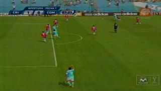 Sporting Cristal: Jorge Cazulo anotó 1-0 ante Comercio [VIDEO]