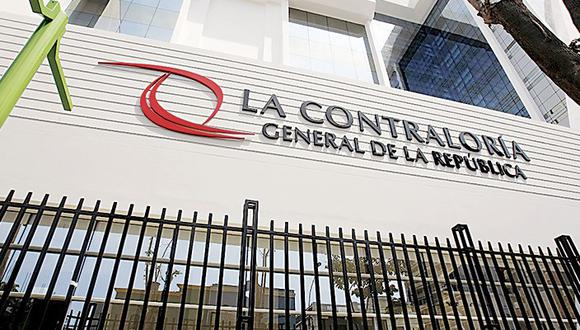 La Policía Contra la Corrupción llegó a la sede de la Contraloría el viernes 8 de mayo para incautar documentos por una compra de mascarillas, alcohol y guantes. (Foto: GEC)