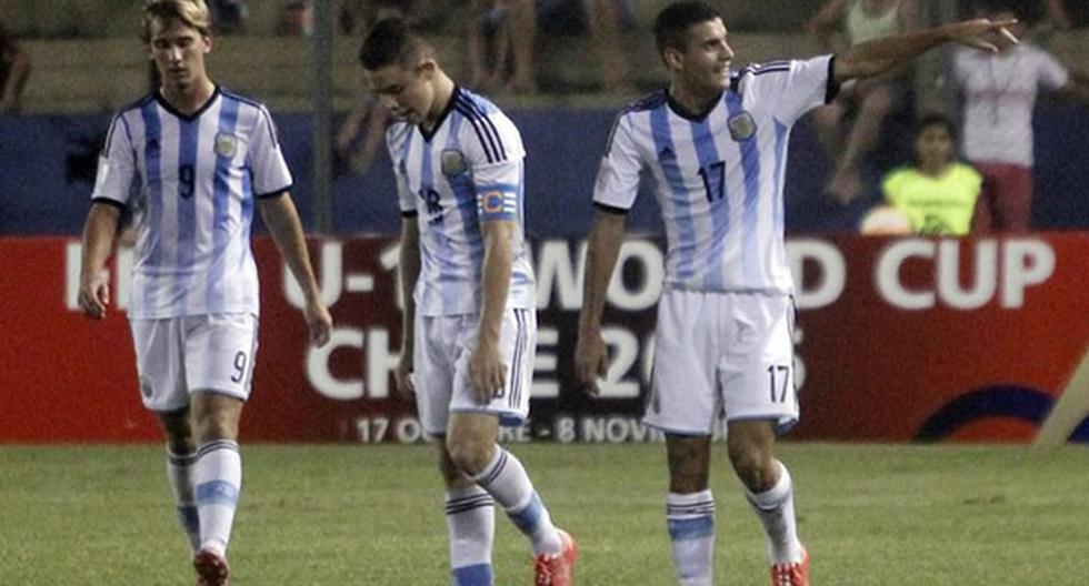 Argentina venció a Paraguay (Foto: Twitter Sudamericano)