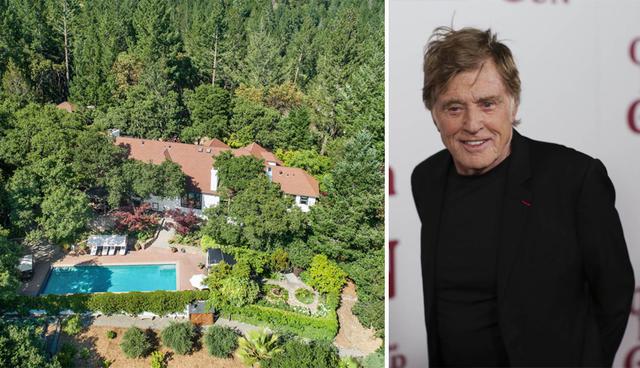 Esta mansión, propiedad de Robert Redford, está en venta por US$ 7.8 millones. Se ubica en Napa, California. (Foto: Open Homes)