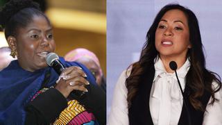 Francia Márquez y Marelen Castillo, las candidatas afrodescendientes que aspiran a la vicepresidencia de Colombia 