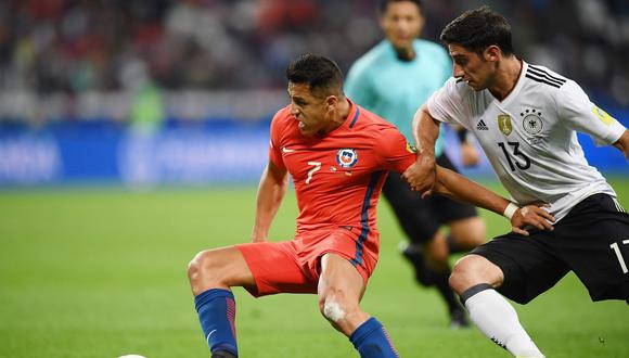Chile y Alemania se enfrentaron en la fase de grupo de la actual Copa Confederaciones. (Foto: AFP)