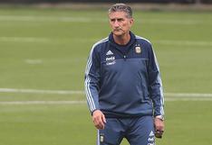 Edgardo Bauza: "Perú y Argentina son dos equipos parecidos"