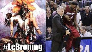 #Lebroning: el hashtag que causó furor en Twitter por James