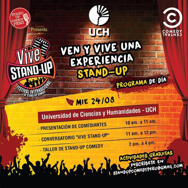 “Vive Stand Up": primer festival tendrá invitados extranjeros - 2