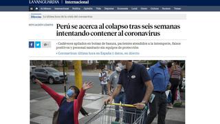 Así informa la prensa internacional sobre el avance del coronavirus en el Perú