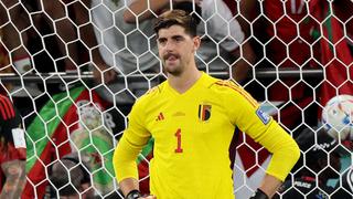 Courtois y dos goles que vio pasar entre sus manos para la desgracia de Bélgica