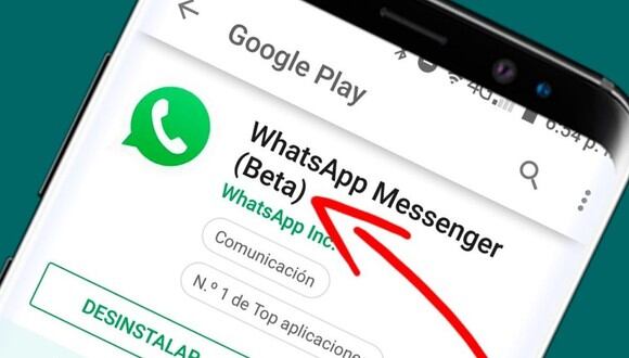 ¿Quieres recibir todas las novedades de WhatsApp en tu celular? Así lo puedes lograr. (Foto: WhatsApp)