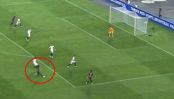 Barcelona vs. Sevilla: Dembélé anotó golazo desde fuera del área para ventaja culé. (Foto: Captura de video)
