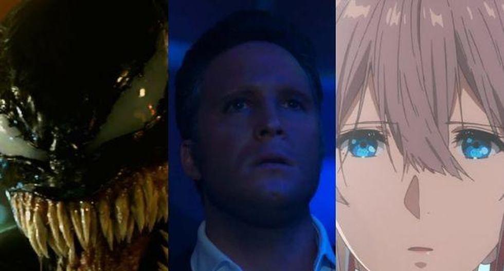 “Venom”, la tercera temporada de “Luis Miguel” y la película del anime “Violet Evergarden” llegarán a Netflix en octubre. (Foto: capturas de traíler en YouTube)