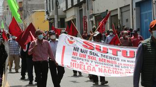 Sutep acatará huelga nacional hoy, martes 28: conoce cuáles son sus demandas | VIDEO