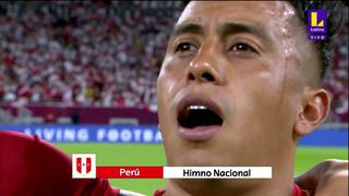 ¡Retumbó el Rayyan Stadium! Así fue la entonación del himno nacional en la previa al Perú vs. Australia | VIDEO