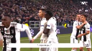 Cristiano Ronaldo insultó a los hinchas del Atlético Madrid tras anotar su tercer gol | VIDEO