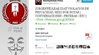 Anonymus Perú denuncia que empleados de IDAT extorsionan a alumnas
