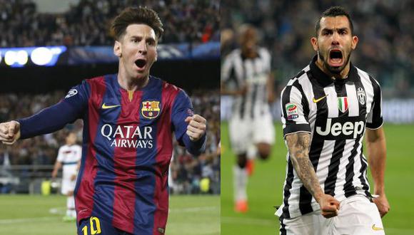 Lionel Messi: "Juventus tiene a un gran jugador como Tevez"