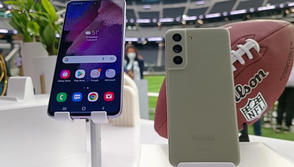 Samsung ha presentado una versión más asequible de su celular gama alta en CES 2022. (Foto: El Comercio)