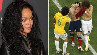 Rihanna lamentó la tristeza de James Rodríguez