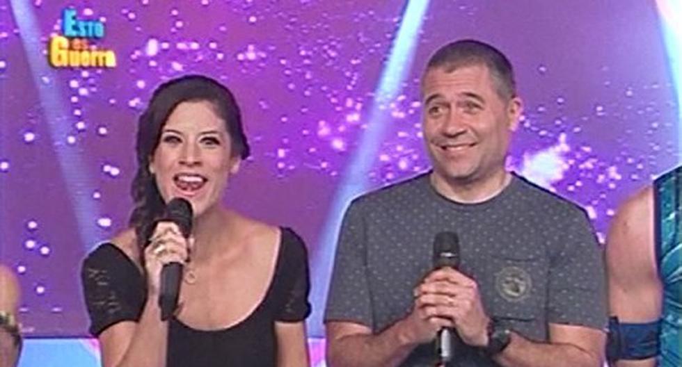 Mathías Brivio tendra a María Pía Copello como refuerzo en El Gran Show. (Foto: Captura América TV)