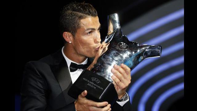 CR7, mejor jugador UEFA: "No tenía este trofeo en mi museo" - 1