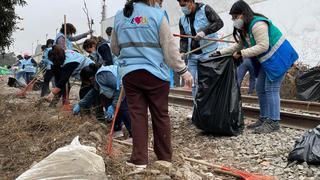 Más de 250 voluntarios recorrieron el Cercado de Lima para limpiar botaderos informales