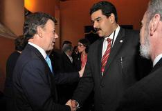 Nicolás Maduro indignado porque Juan Manuel Santos recibió a Henrique Capriles