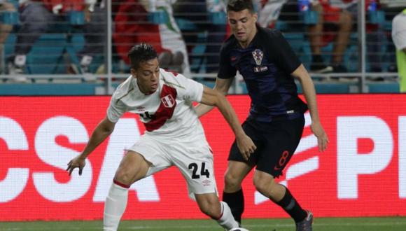 Cristian Benavente analizó su rendimiento en los dos juegos amistosos de la selección peruana. Ante Croacia e Islandia tuvo minutos, pero no encantó como suele hacerlo en Sporting Charleroi. (Foto: AFP)