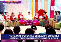 Hermanas peruanas son todo un fenómeno en la TV de Corea del Sur