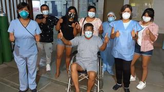 Ica: jefe de UCI del hospital San José de Chincha recibe el alta médica tras vencer al COVID-19