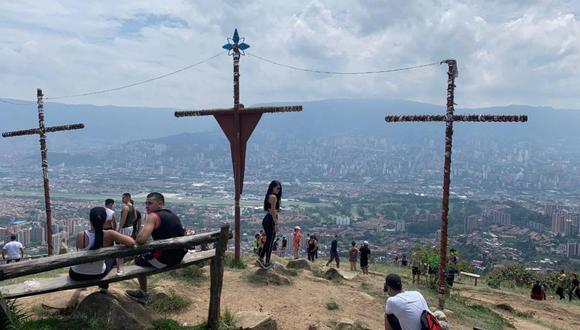 El cerro es uno de los más visitados de la ciudad.  (Foto: Jaiver Nieto / EL TIEMPO)